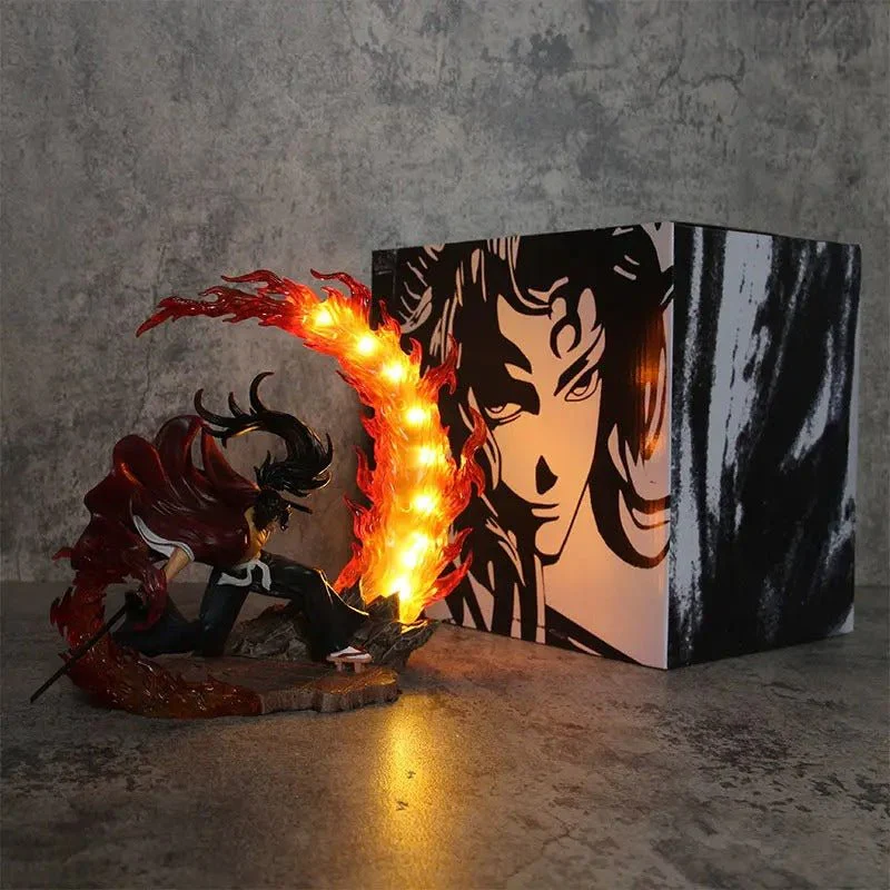 Yoriichi Tsugikuni Demon Slayer LED Light Up The Sun Breather Action Figure 25cm - Image 2